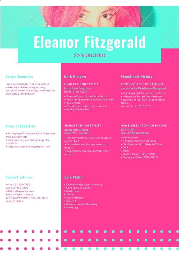 Canva CV