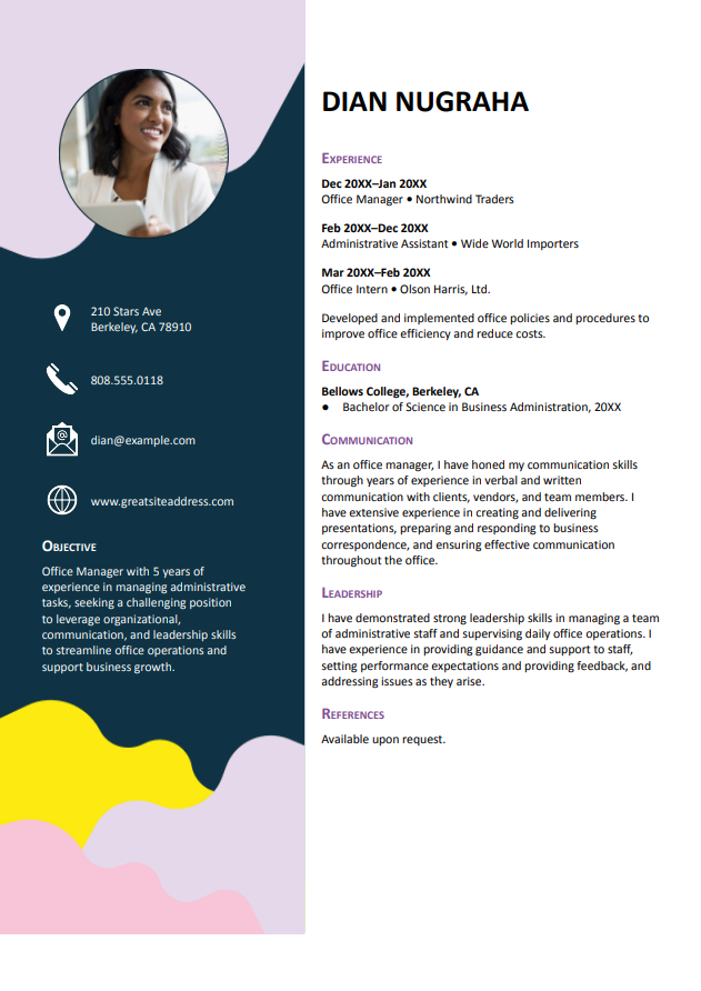 gratis CV-mal for Google Dokumenter