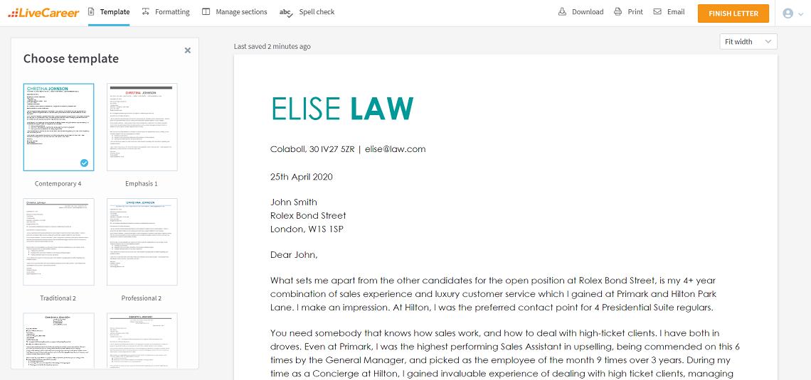 eksempel på hvordan man avslutter et følgebrev