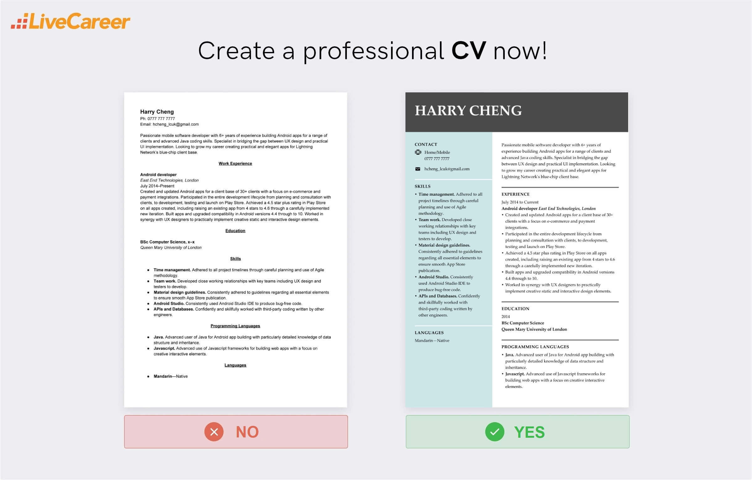 IT-ferdigheter på en CV